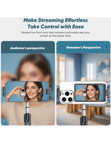 Monitor Selfie Inalámbrico Meonxy para Vlog 4K 30fps