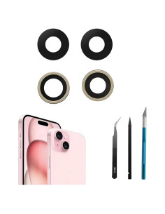 Reemplazo Lente Cámara Trasera iPhone 15 Plus Dakexiong