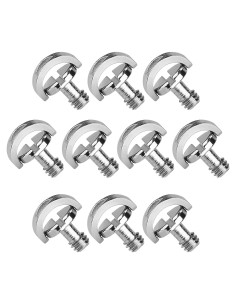 Paquete de 10 adaptadores de tornillo D-Ring 1/4" Carpro
