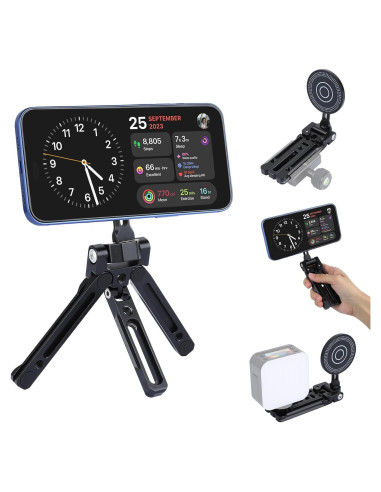 Soporte de trípode magnético UTEBIT para iPhone 16/15/14/13