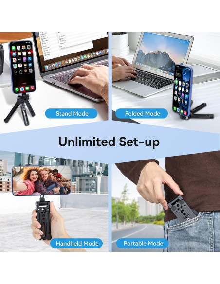 Soporte de trípode magnético UTEBIT para iPhone 16/15/14/13