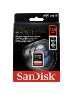 Tarjeta de Memoria SanDisk 128GB Extreme PRO SDXC UHS-II
