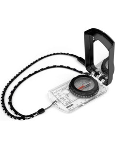 Compás Silva Ranger 2.0 Quad Negro con Cordón y Tarjeta de Pendiente 2