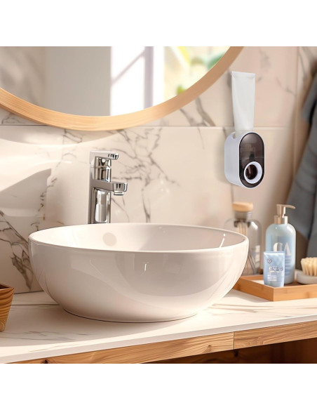 Dispensador de Pasta de Dientes Automático Gsbnjuy Montado en Pared