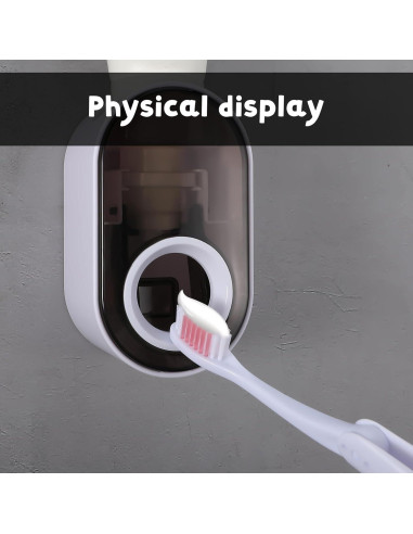 Dispensador de Pasta de Dientes Automático Gsbnjuy Montado en Pared