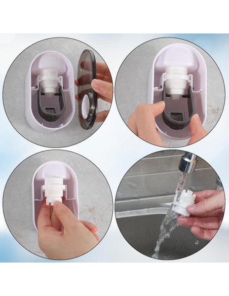 Dispensador de Pasta de Dientes Automático Gsbnjuy Montado en Pared