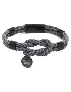 Pulsera náutica unisex Globi de paracord con cierre magnético