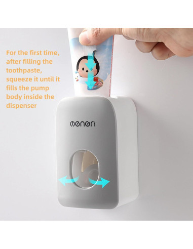 Soporte de Cepillo de Dientes Celsitudo con Dispensador Automático