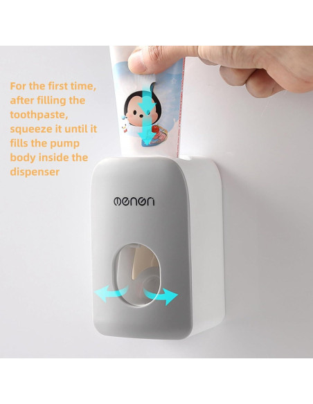 Soporte de Cepillo de Dientes Celsitudo con Dispensador Automático