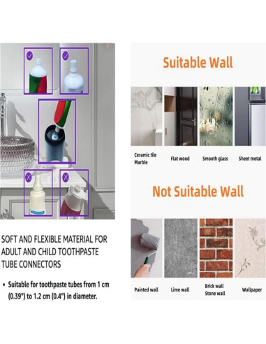Soporte de Cepillo de Dientes Celsitudo con Dispensador Automático