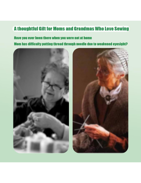 Enhebrador y Deshebrador 2 en 1 Mayfancy Verde - Herramienta de Costura Enhebrador y Deshebrador 2 en 1 Mayfancy Verde - Herramienta de Costura