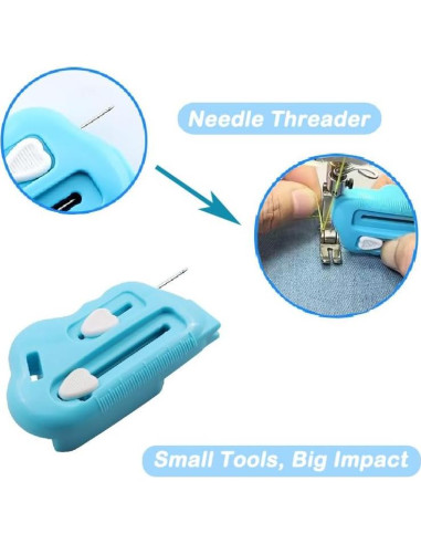 Guía de Costura Magnética 3-en-1 GlibHLBantz con Desgarrador