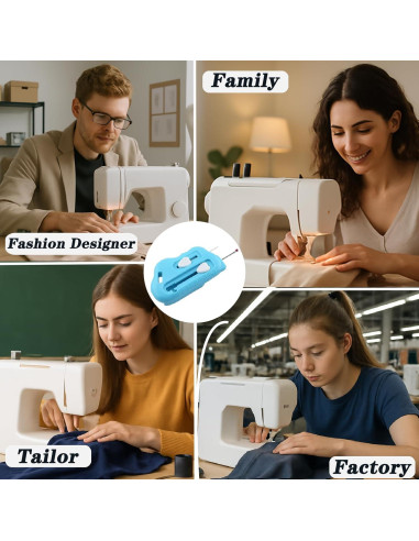 Guía de Costura Magnética 3-en-1 GlibHLBantz con Desgarrador