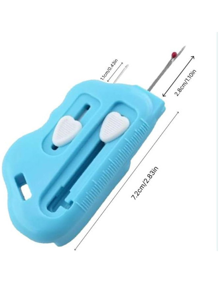 Guía de Costura Magnética 3-en-1 GlibHLBantz con Desgarrador