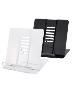 Soporte de Libro Ajustable Dicunoy - Metal Plegable 2 Pcs