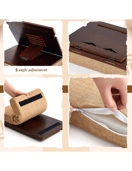 Soporte de Libro de Madera Juexica 37x27 cm Ajustable