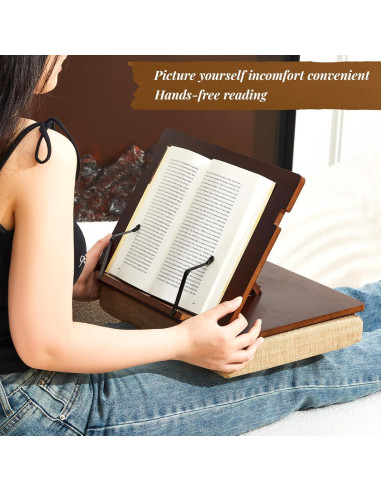 Soporte de Libro de Madera Juexica 37x27 cm Ajustable