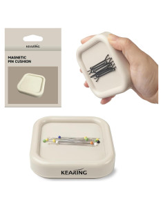 Almohadilla Magnética Cuadrada KEARING 8.5cm para Costura