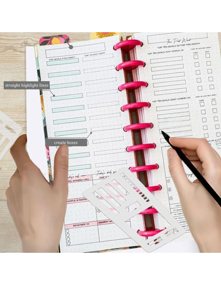 Plantillas de Registro Flexibles LGGbaodan - Paquete de 3 Plantillas de Registro Flexibles LGGbaodan - Paquete de 3