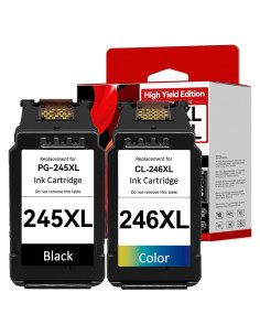 Cartuchos de tinta 245XL 246XL InkPlore para Canon - Paquete 2 unidades