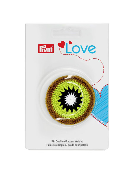 Almohadilla de Agujas Prym Love Kiwi Verde 22g Multifuncional