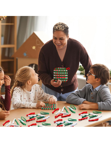 Lazos de Telar Wesnoy 900 Pcs 3 Colores 7 Pulgadas