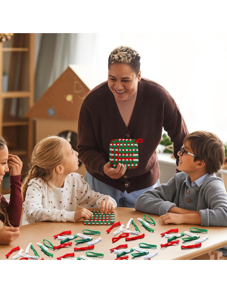 Lazos de Telar Wesnoy 900 Pcs 3 Colores 7 Pulgadas