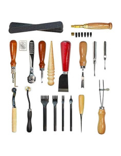 Kit de Herramientas de Cuero Citian 18 Piezas para Costura