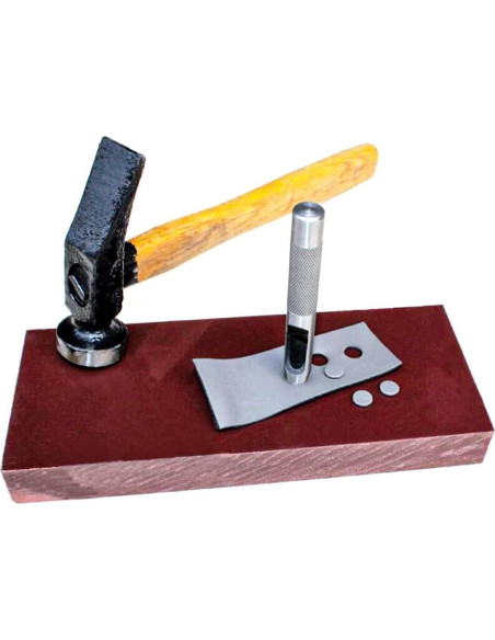 Almohadilla de Estampado de Cuero MDLUU 19.8x7.9 cm