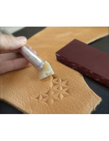 Almohadilla de Estampado de Cuero MDLUU 19.8x7.9 cm