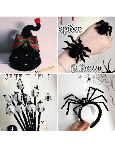 Kit de Manualidades URSDIART 350pcs Limpiadores Tubos 30cm