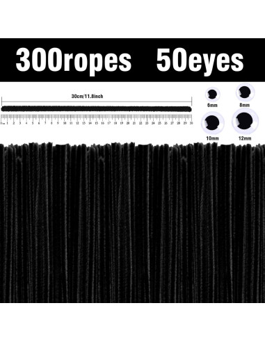 Kit de Manualidades URSDIART 350pcs Limpiadores Tubos 30cm