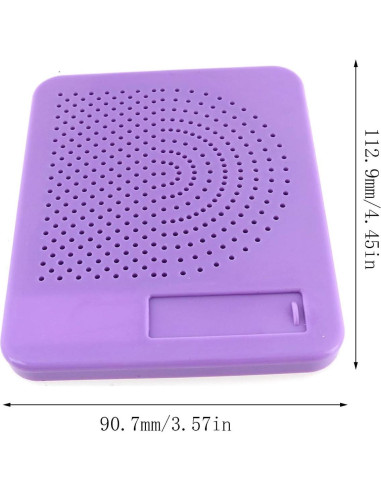 Tablero de Tejido Quilling E-outstanding Púrpura 11.2x9cm