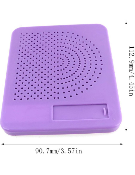 Tablero de Tejido Quilling E-outstanding Púrpura 11.2x9cm