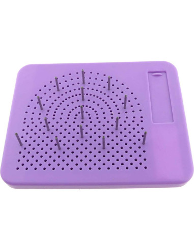 Tablero de Tejido Quilling E-outstanding Púrpura 11.2x9cm