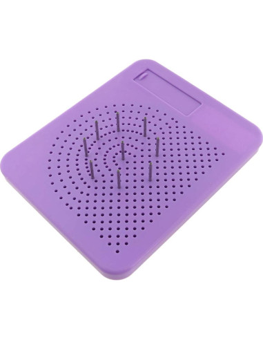 Tablero de Tejido Quilling E-outstanding Púrpura 11.2x9cm