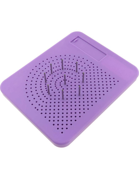 Tablero de Tejido Quilling E-outstanding Púrpura 11.2x9cm