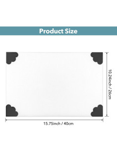 Alfombrilla de Manualidades Antideslizante BAOFALI 40x26cm 2