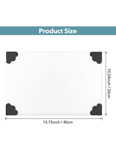 Alfombrilla de Manualidades Antideslizante BAOFALI 40x26cm