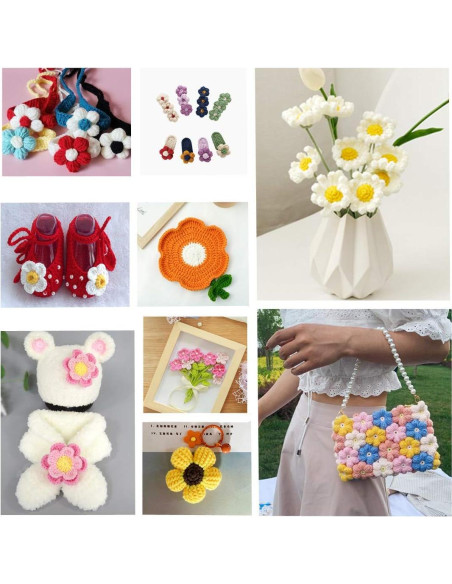 Kit de Telar de Tejer RRigo 8 Piezas con Hacedores de Pom Pom