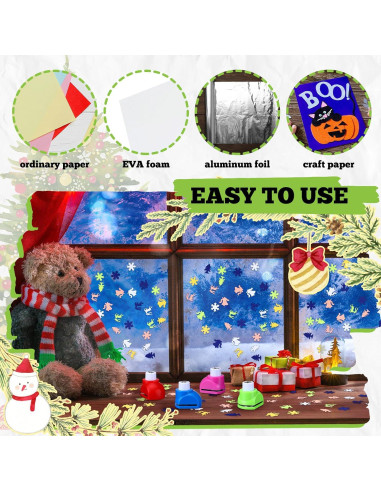 Juego de 4 Perforadoras Navideñas Watersay - Formas Diversas