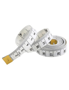 Regla de Sastre Doble Escala DPWOUM 2.54x0.1 cm Cinta Métrica