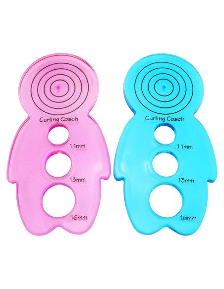 Herramientas de Acolchado de Papel ZYAMY 2 Piezas Azul y Rojo