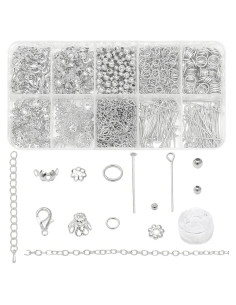Kit de Anillas de Salto LERAO 822PCS para Joyería DIY