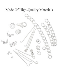 Kit de Anillas de Salto LERAO 822PCS para Joyería DIY 2