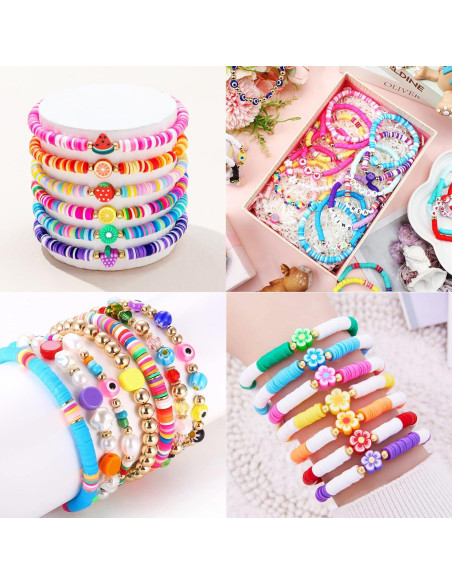 Kit de Fabricación de Pulseras BBita 6680 Piezas Joyería Kit de Fabricación de Pulseras BBita 6680 Piezas Joyería