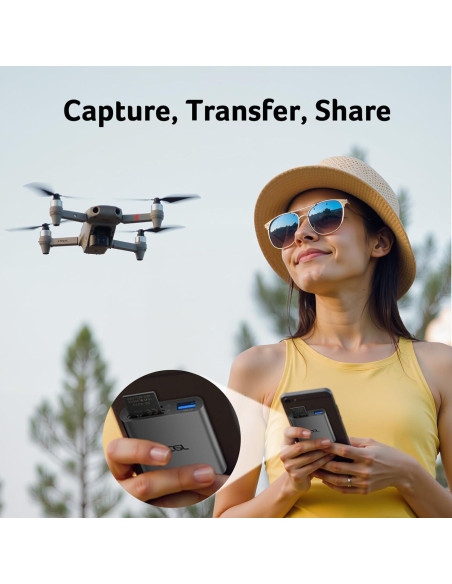 Lector de Tarjetas SD Acer USB C 3 en 1 con USB 3.0