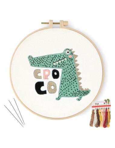 Kit de Bordado Culberta para Principiantes con Tutoriales HD