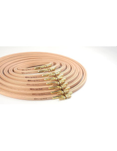 Aro de Bordado de Madera de Haya Nurge 16cm con Cierre Dorado 2