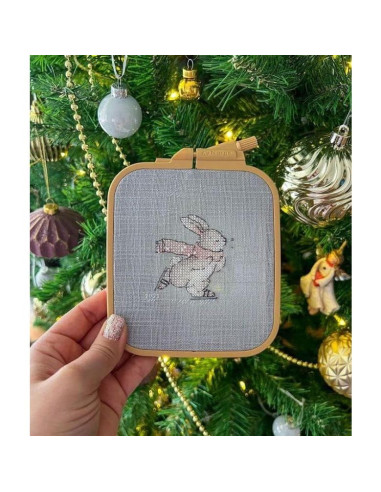 Aros de Bordado Plásticos Nurge 5Pcs Cuadrados Pequeños